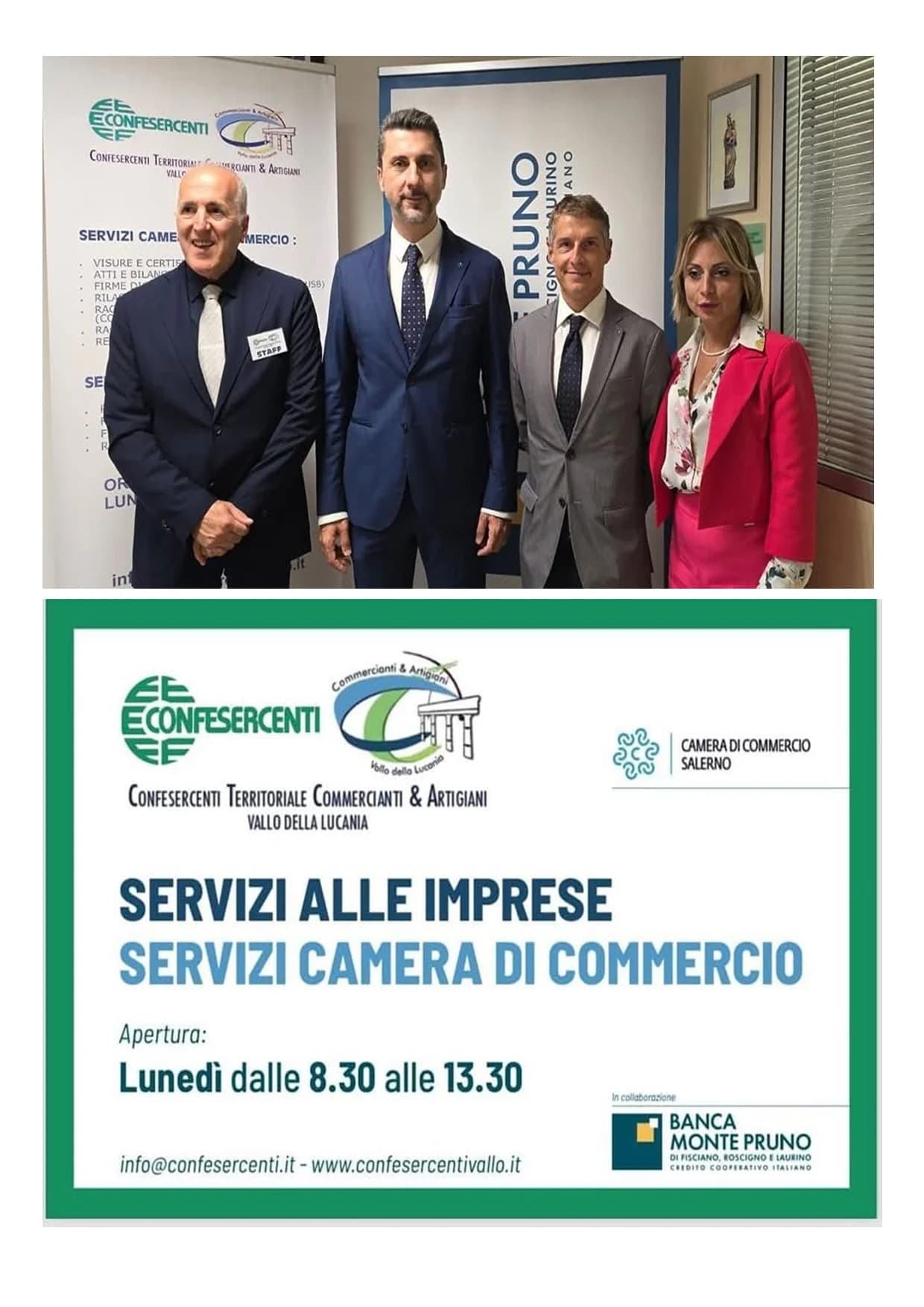 Sportello Servizi Camerali Confesercenti